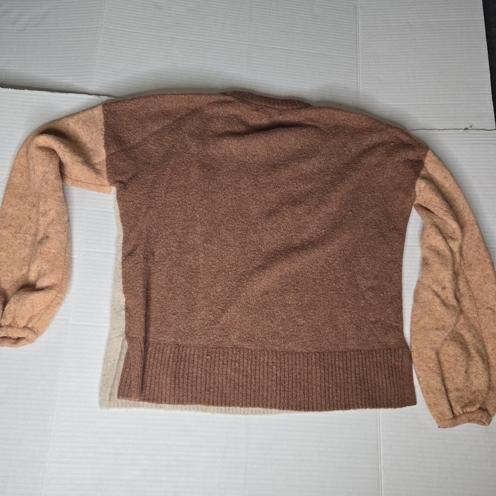 Madewell Colorblock Payton Pullover Sweater - Picture 3 of 3